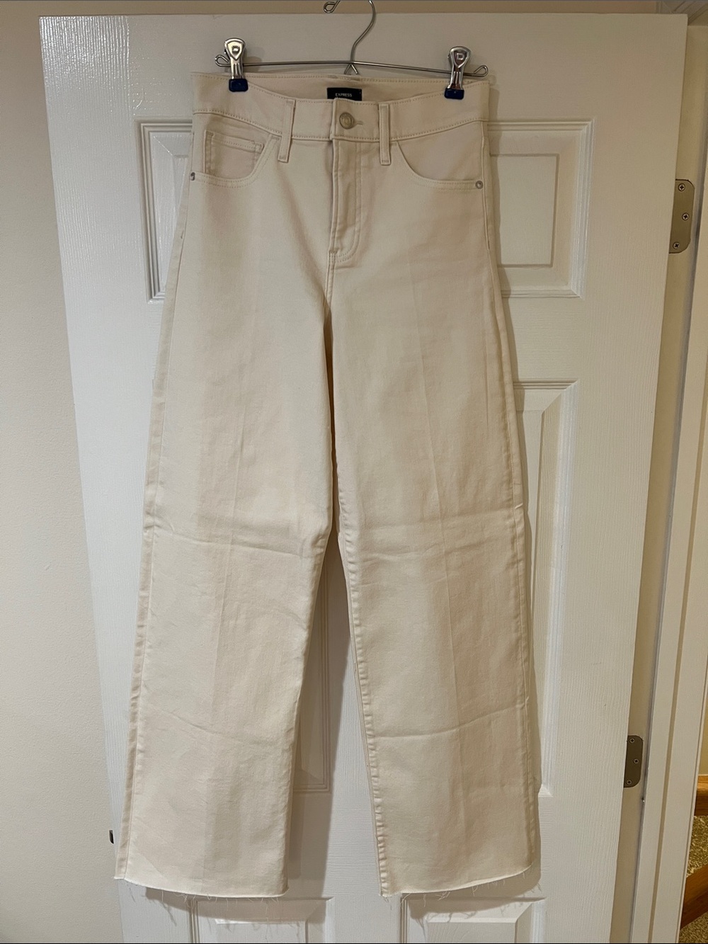 EXPRESS HIGH RISE WIDE LEG STRETCH JEAN SIZE 0R
